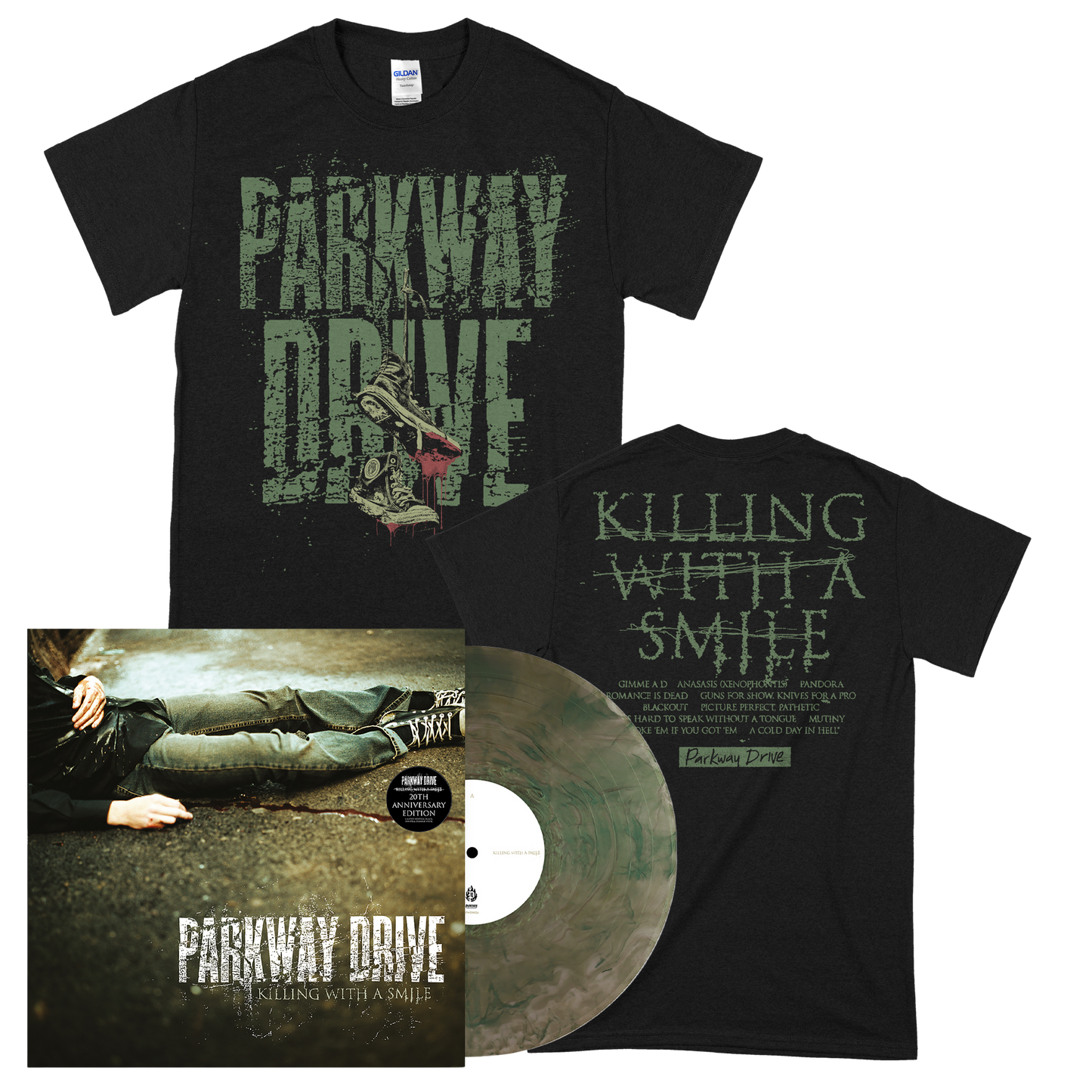 Killing With A Smile | Metallic Green Vinyl Bundle