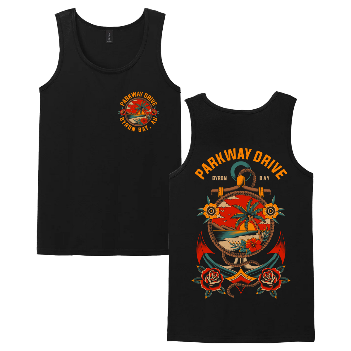 Parkway Drive (Anchor & Rope) Tank Top