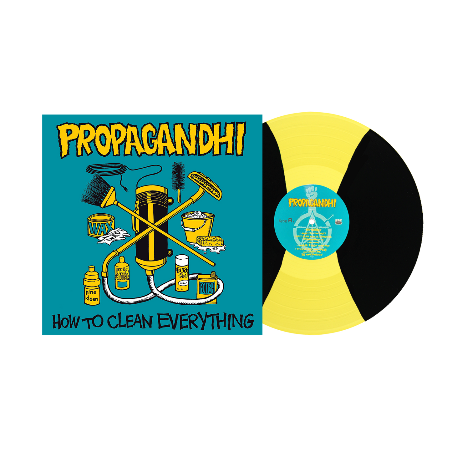Propagandhi (How To Clean Everything) Black Stripes Vinyl