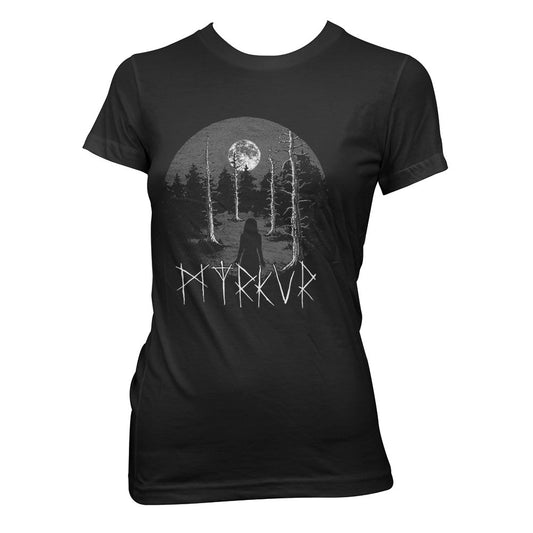 Myrkur (Towards The Forest) Fitted Girl T-Shirt