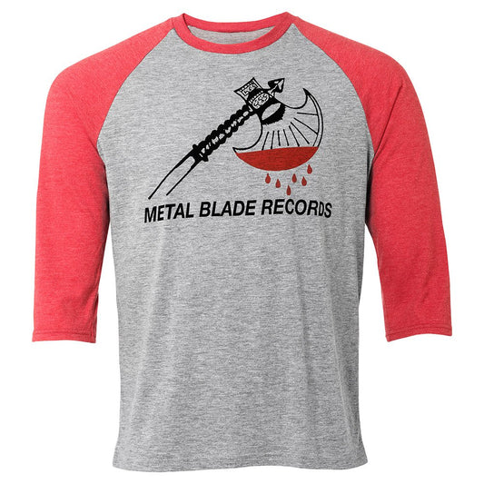 Metal Blade (Axe Logo) 3/4 Baseball Longsleeve