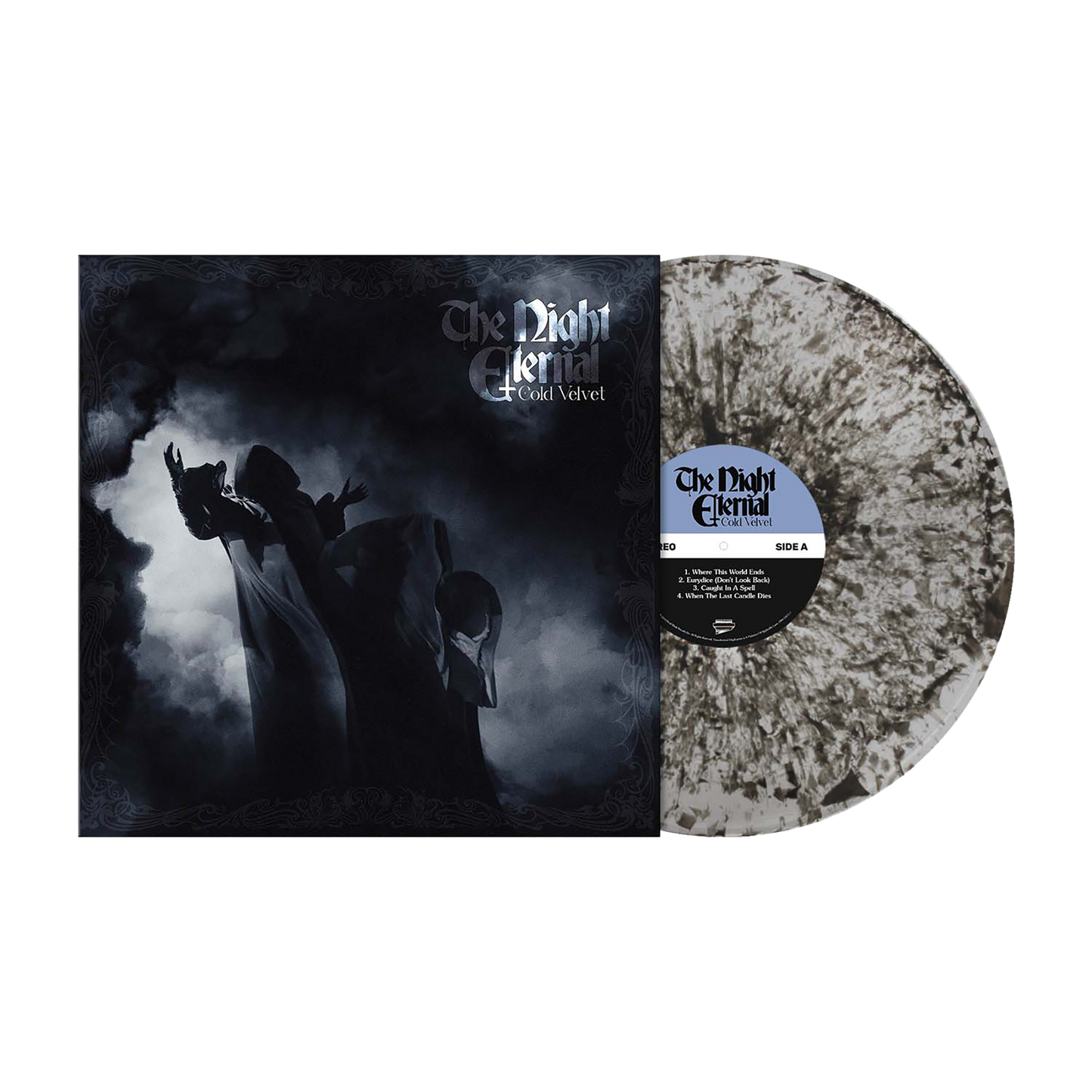The Night Eternal (Cold Velvet) Crystal Clear "Black Dust" Vinyl