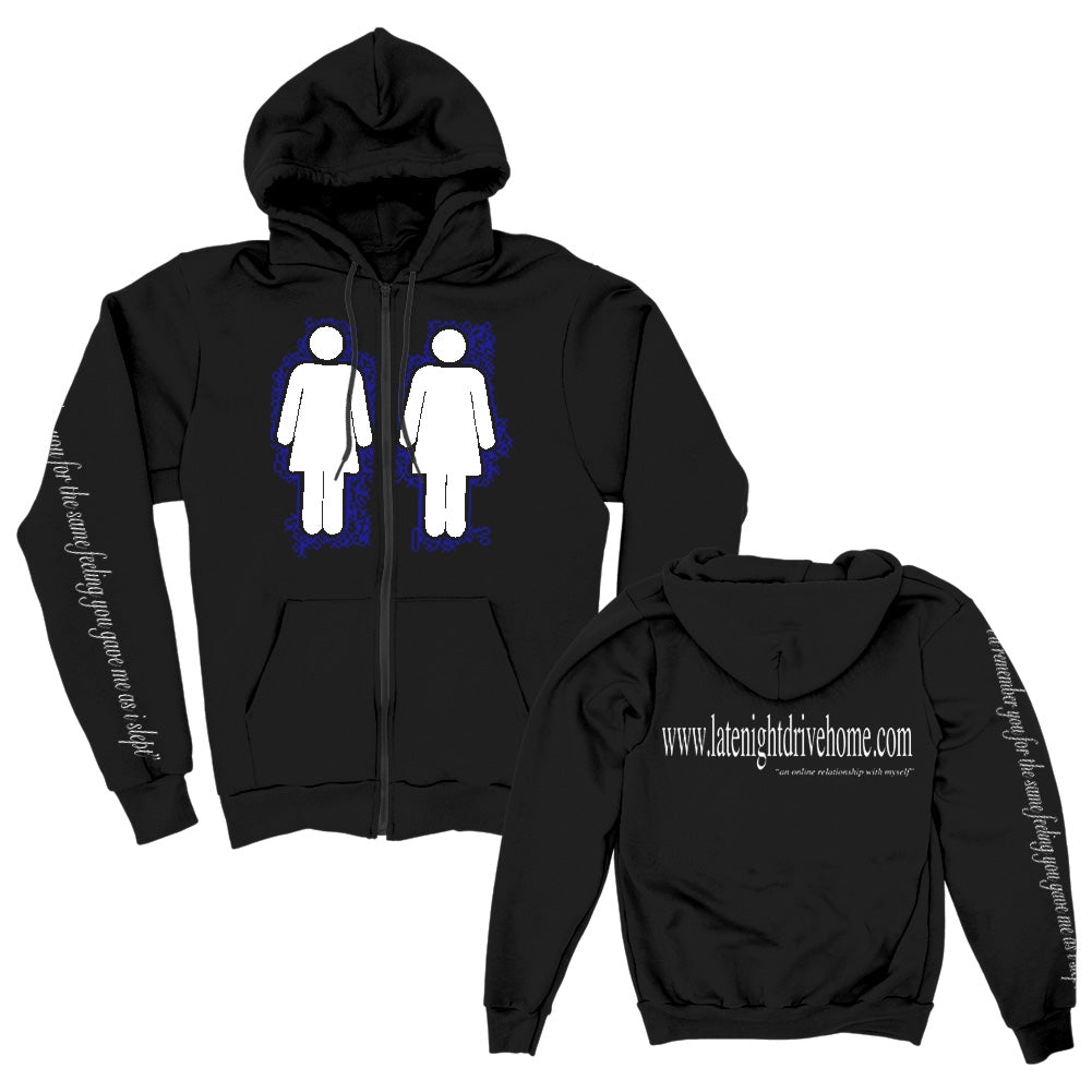 Late Night Drive Home (Girl Online) Zip-Hood