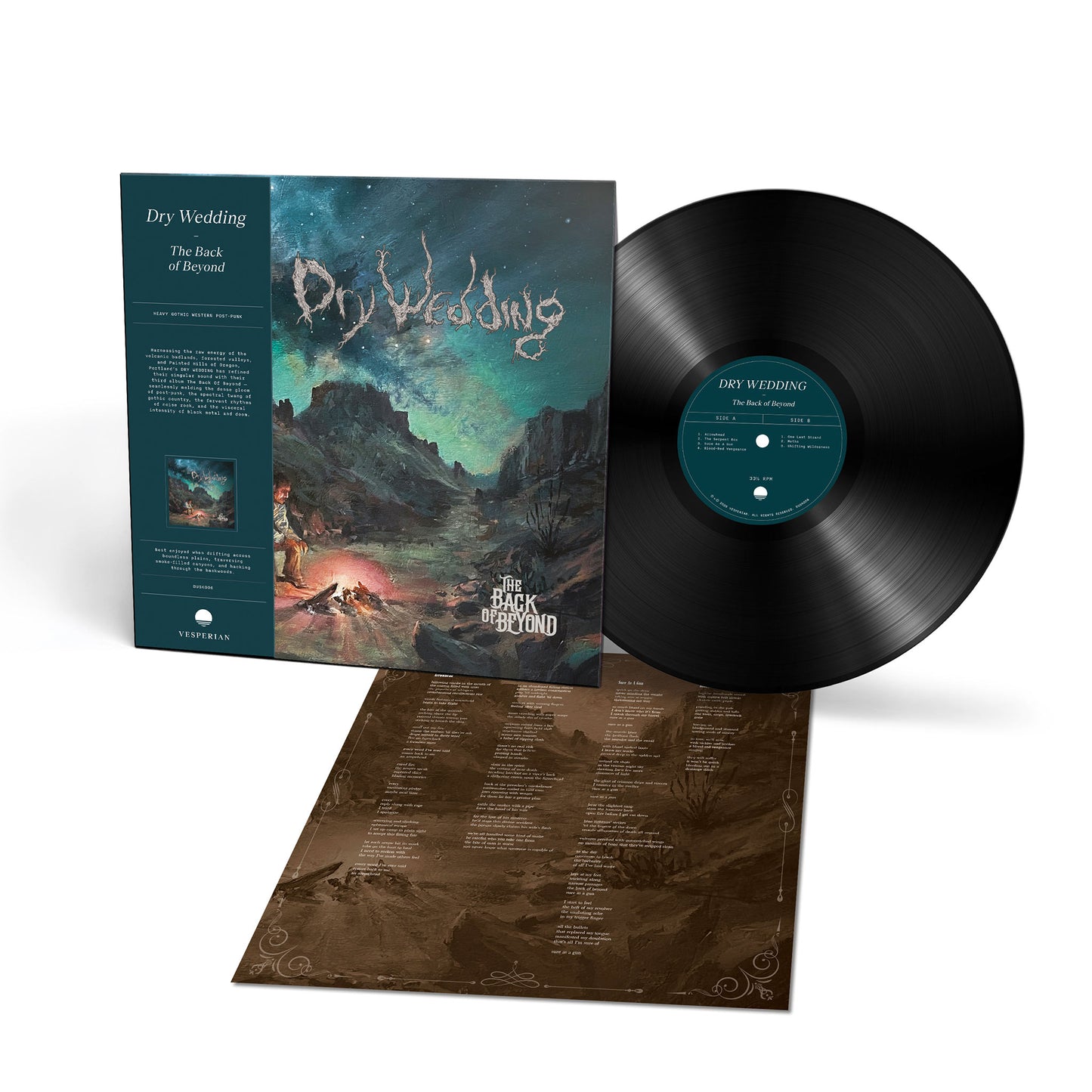Dry Wedding (The Back Of Beyond) 180g Black Vinyl
