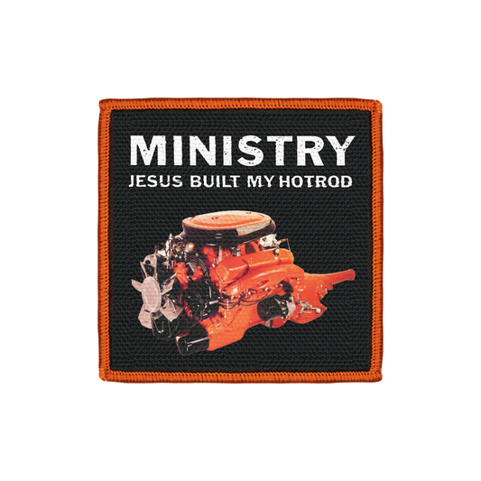 Ministry (Jesus Built My Hotrod) Patch