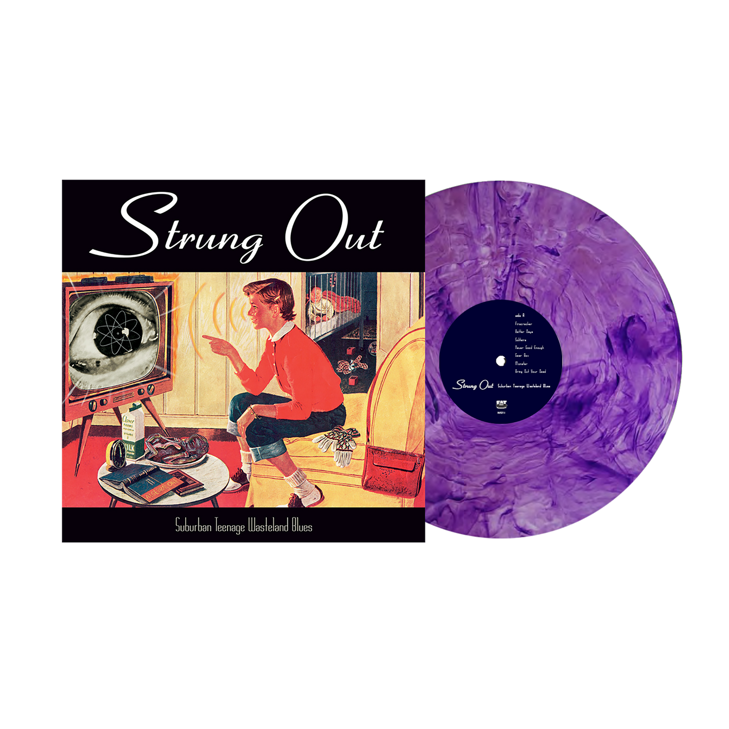 Strung Out (Teenage Wasteland Blues (30th anniversary)) Purple Swirl Vinyl