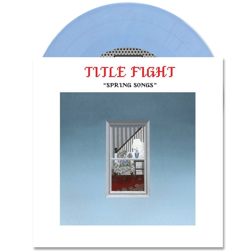 Title Fight (Spring Songs) Blue 7 Inch