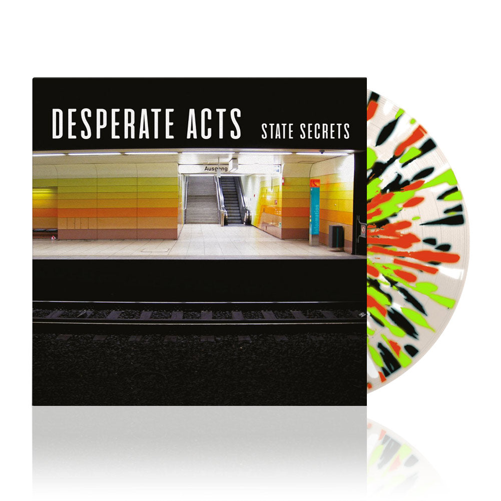 Desperate Acts (State Secrets) Clear w/ Splatter Vinyl