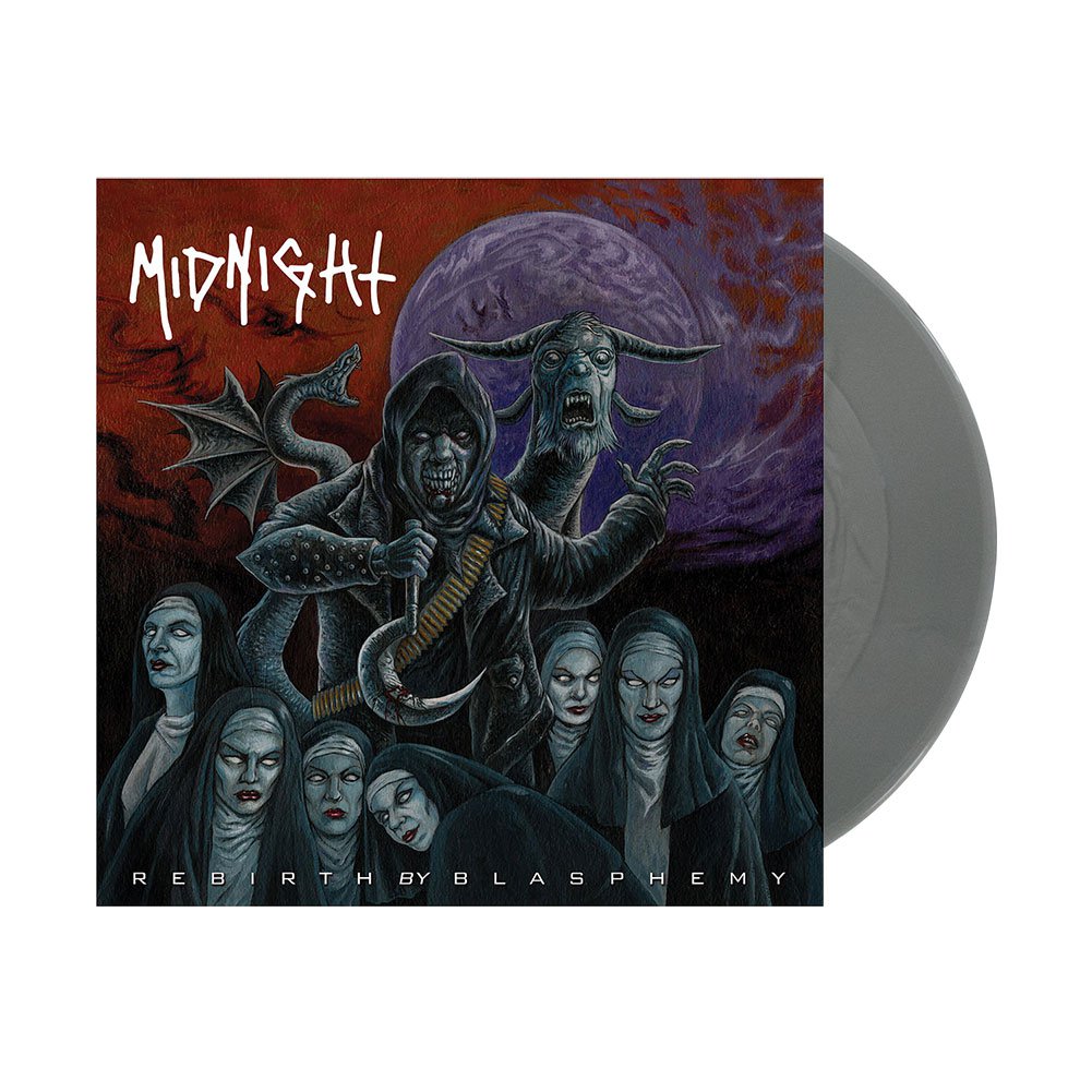 Midnight (Rebirth By Blasphemy) Silver 7 Inch