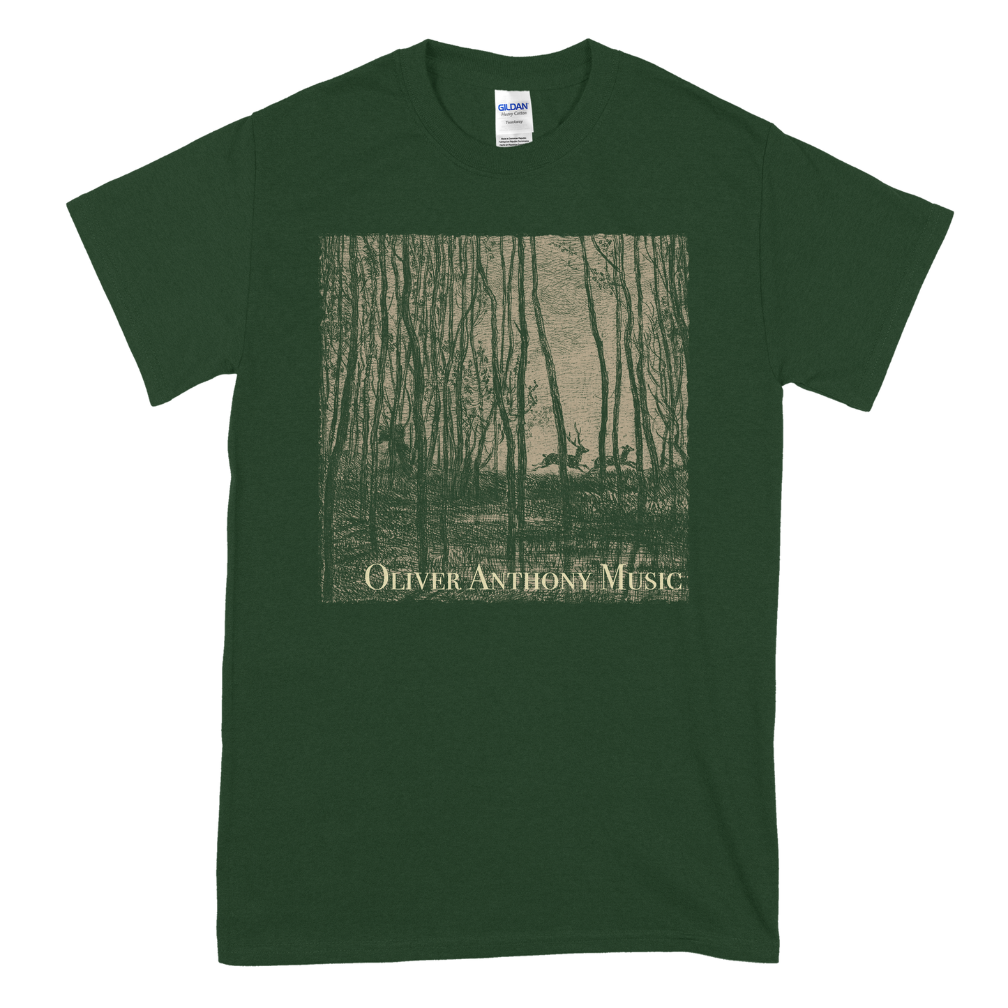 Oliver Anthony Music (Deer Woods) T-Shirt