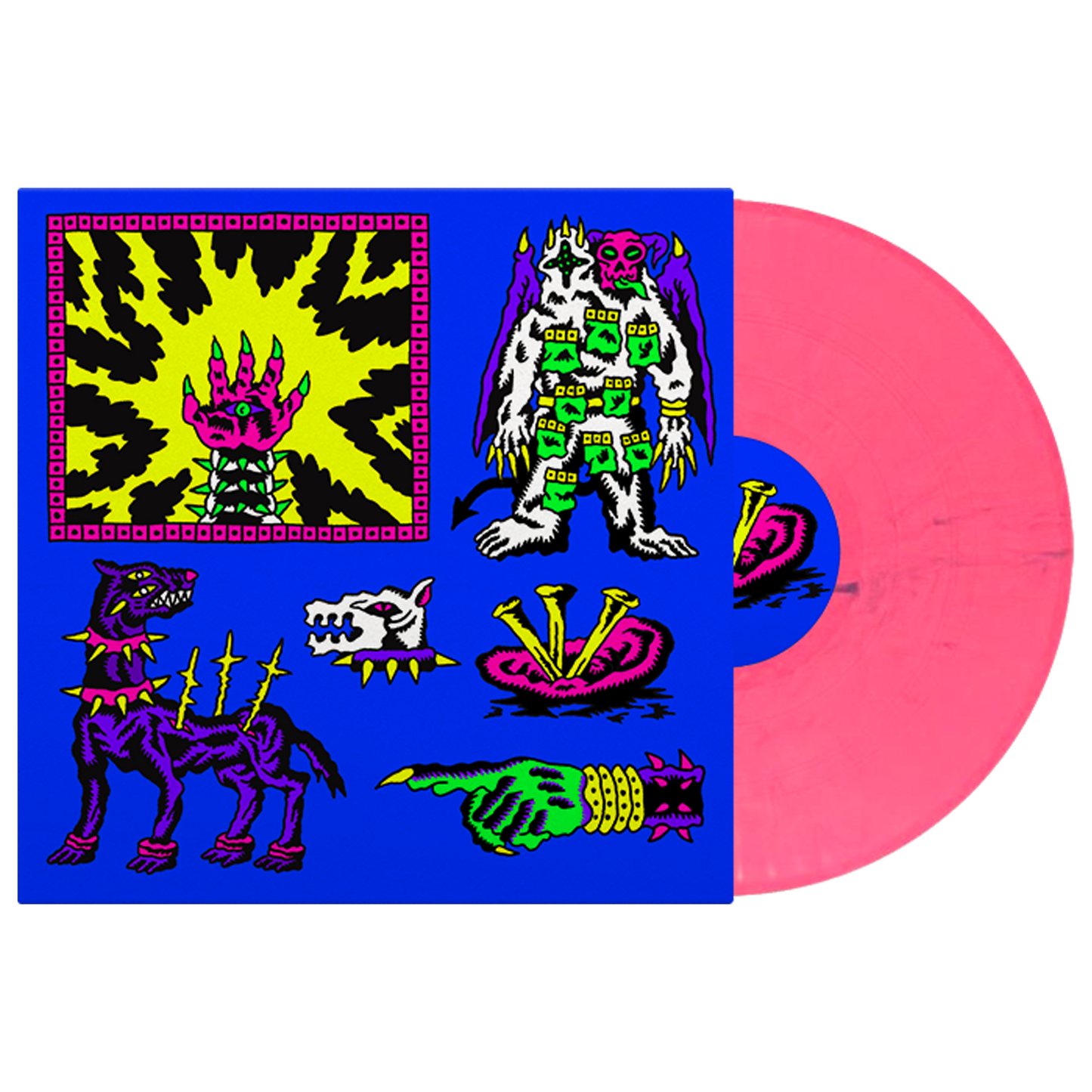 Triple Lutz (In the Hands of an Angry Mob) Pink Marbled Vinyl