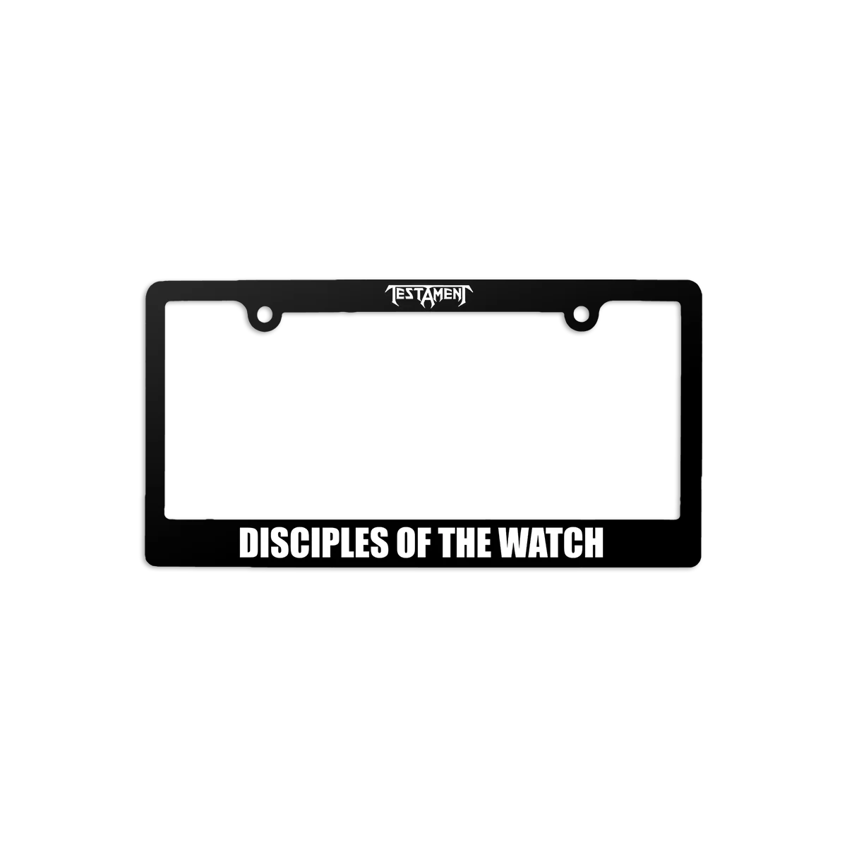 Testament (Disciples Of The Watch) License Plate Frame