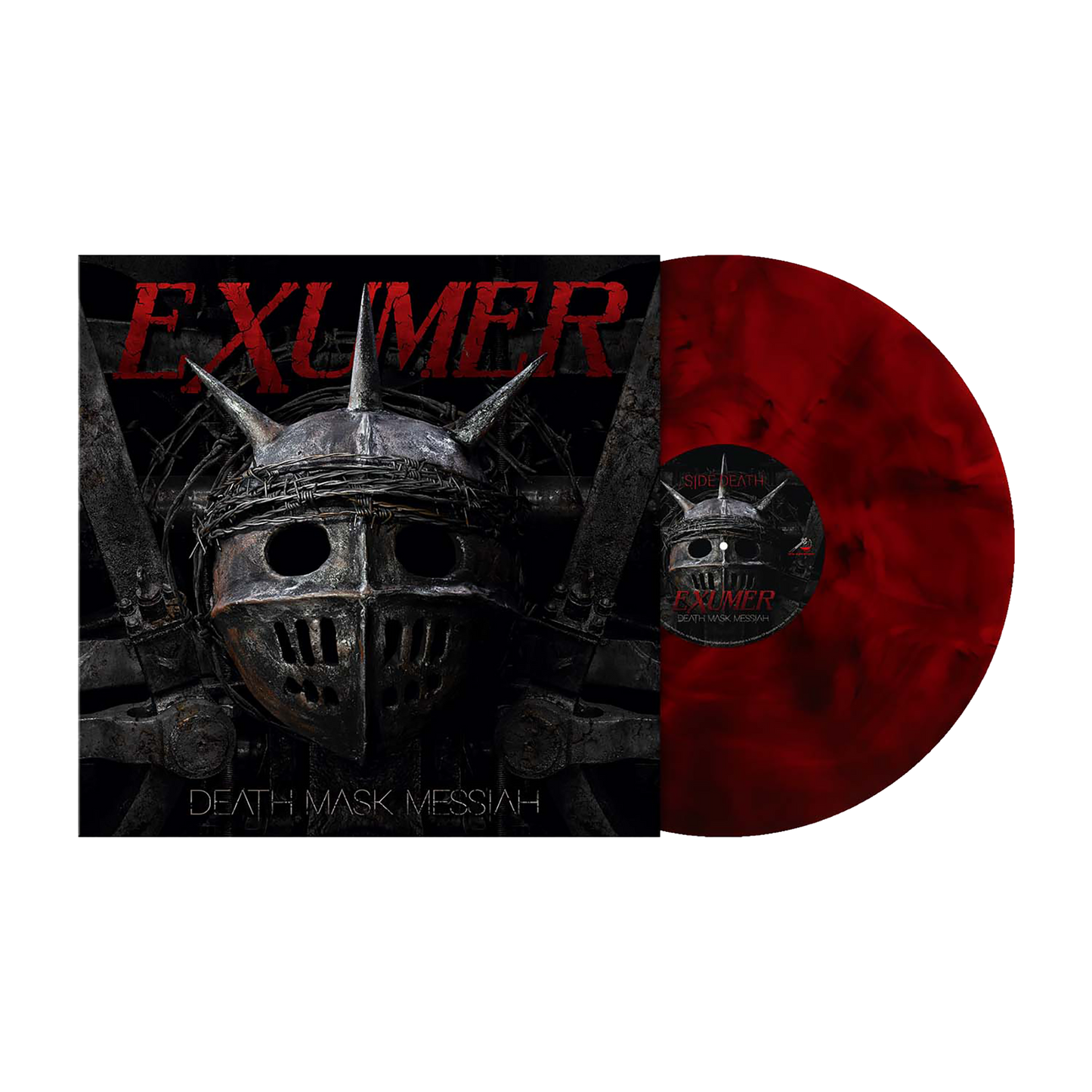 Exumer (Death Mask Messiah) Galaxy Red/Black Vinyl