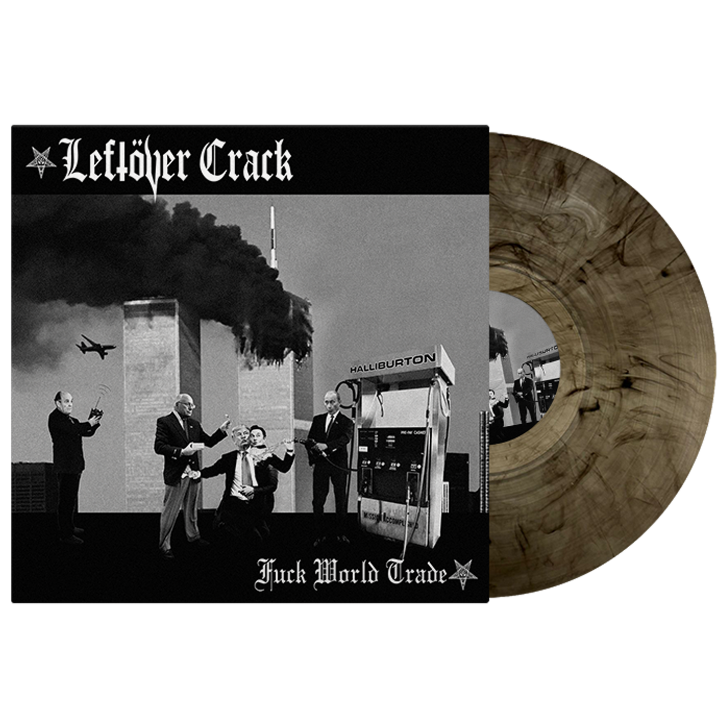 Leftover Crack (Fuck World Trade) Black Smoke Vinyl