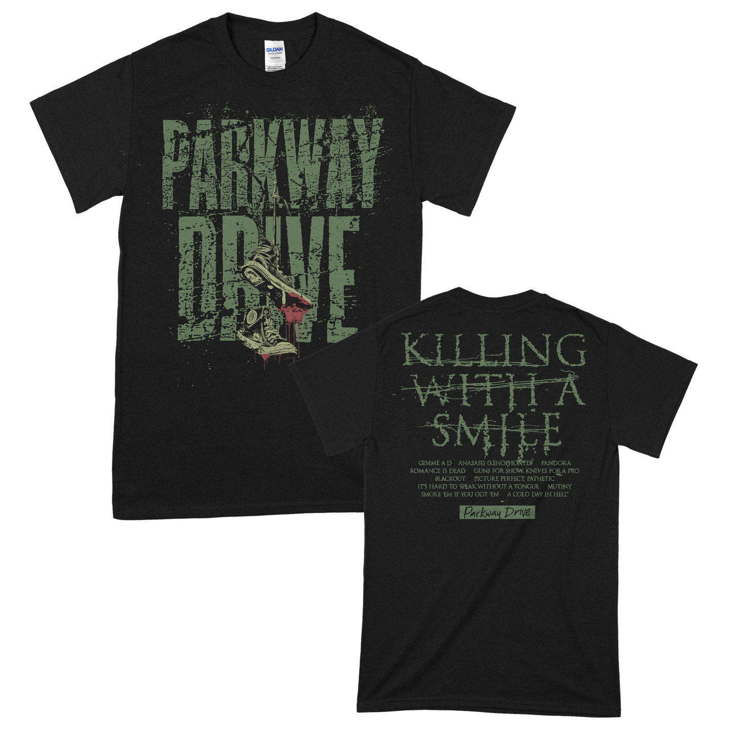 Parkway Drive (KWAS Tracklist) T-Shirt