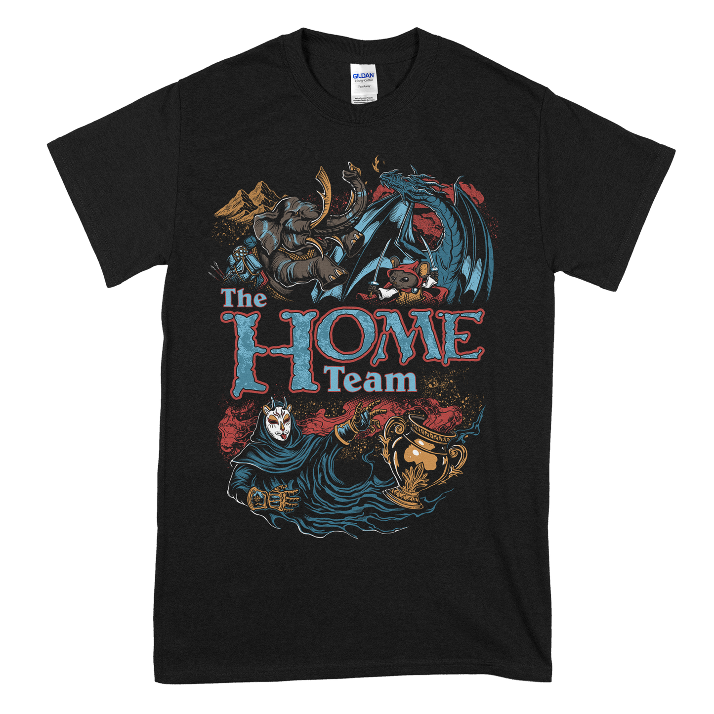 The Home Team (MTG Retro Collage) T-Shirt
