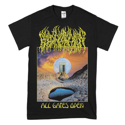 Blood Incantation (All Gates Open Album Cover Black) T-Shirt