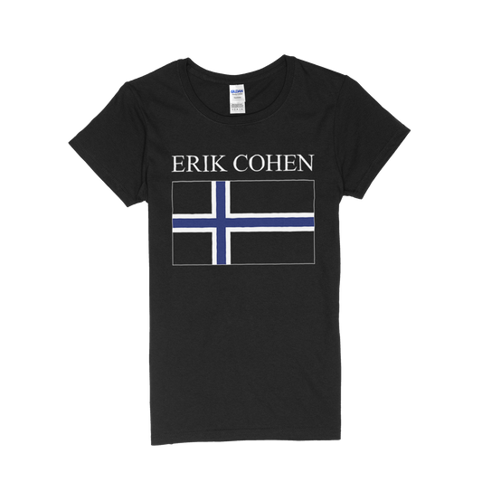 Erik Cohen (Flag Black) Fitted Girl T-Shirt
