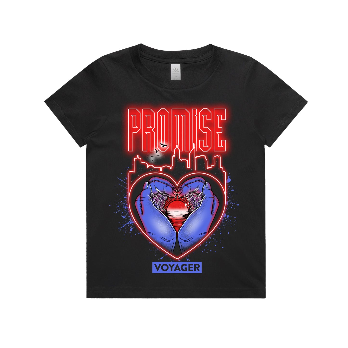 Voyager (Heart City) Kids T-Shirt