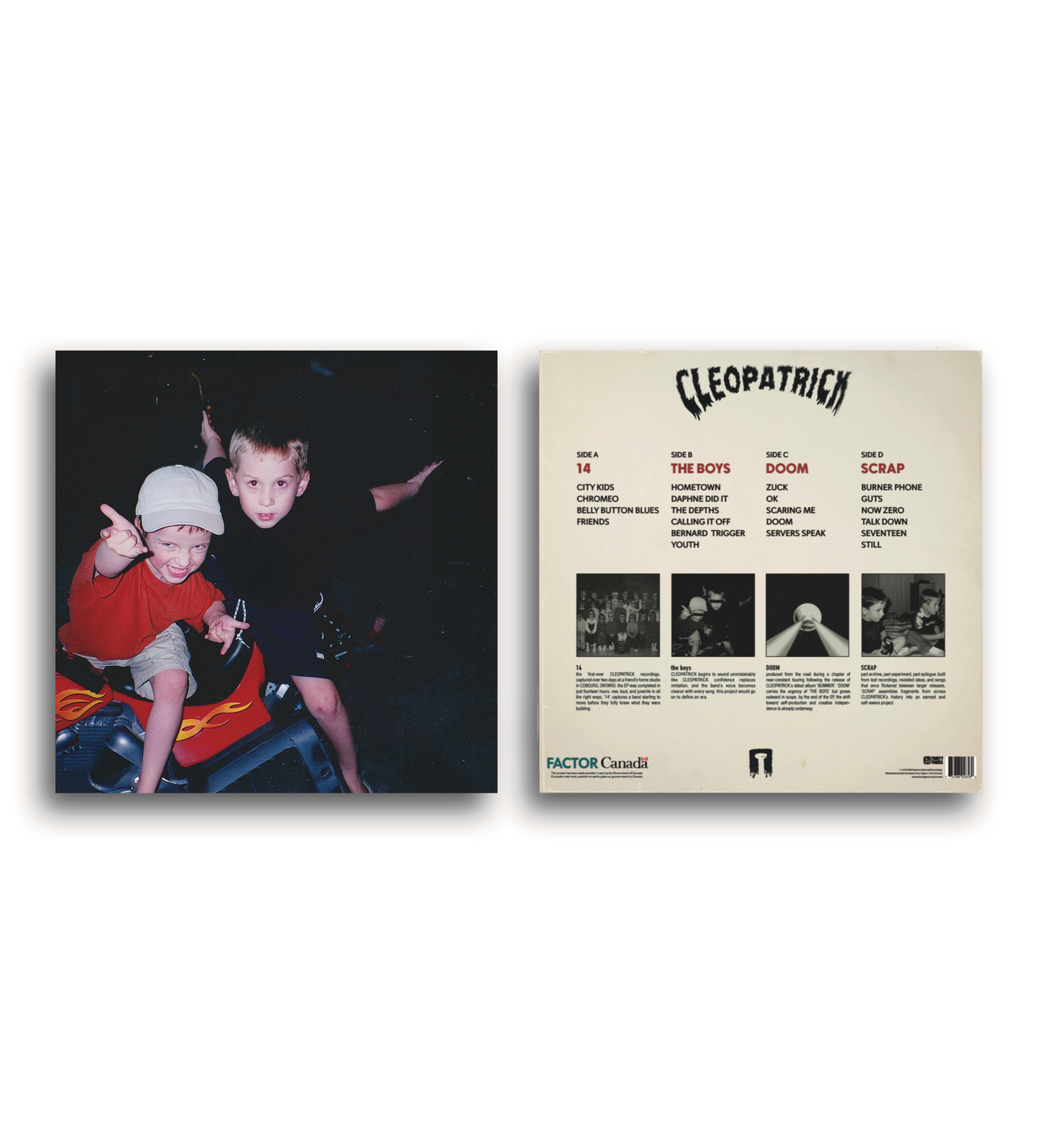cleopatrick (THE EP's) 2xPetrol Blue Vinyl