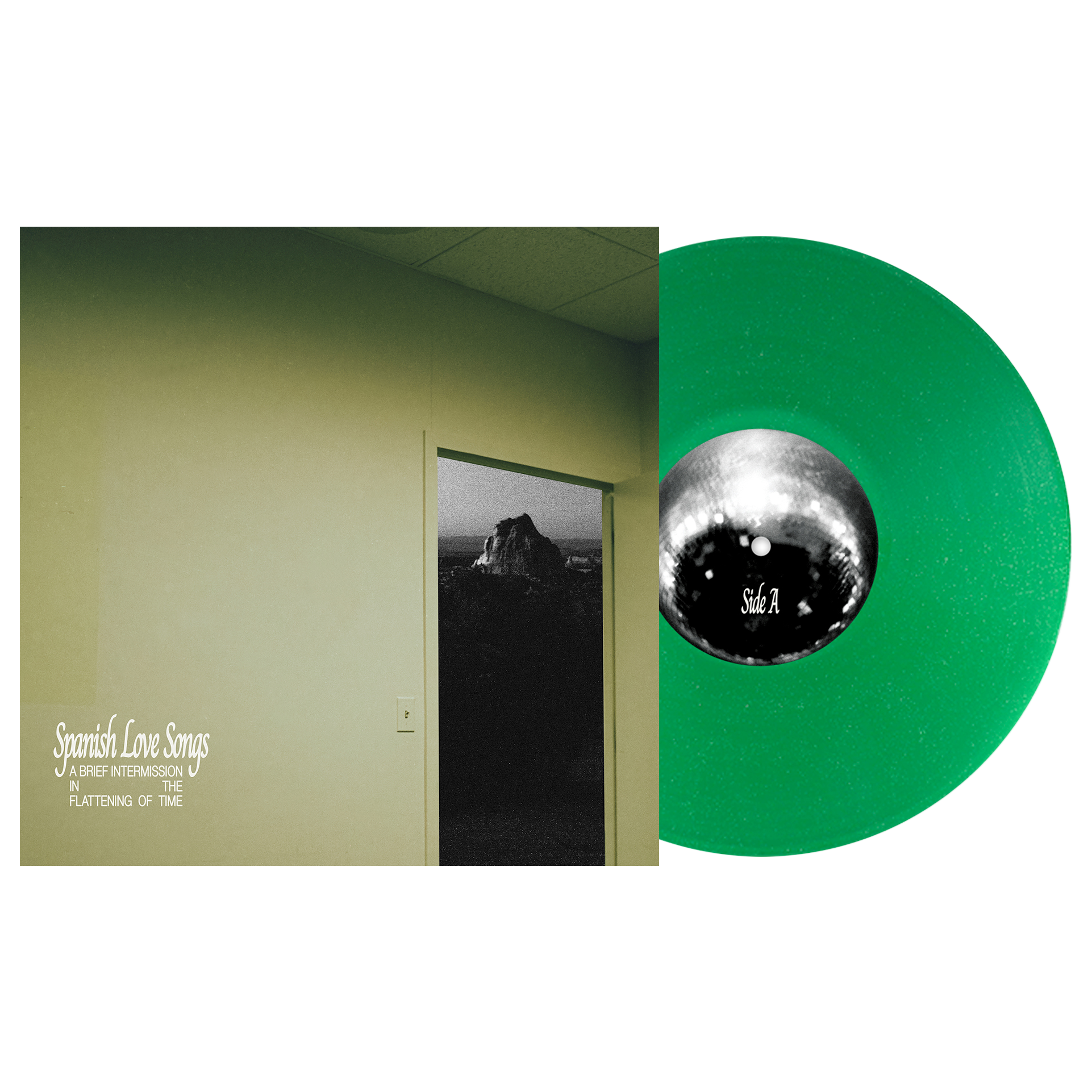 Spanish Love Songs (A Brief Intermission in the Flattening of Time) Green Glitter Vinyl