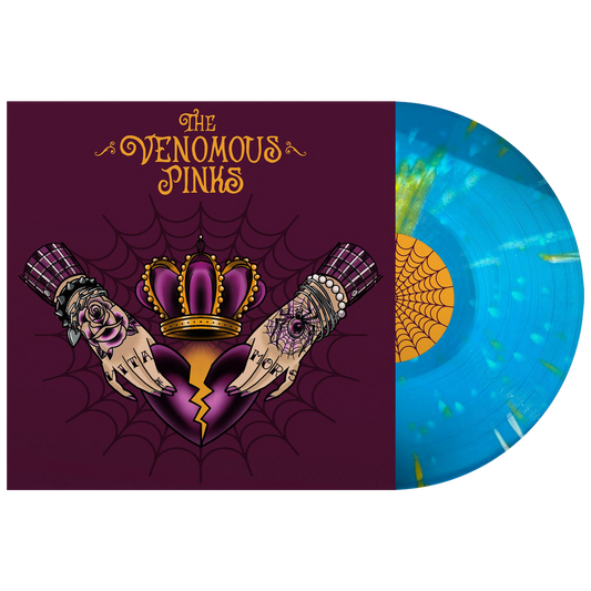 The Venomous Pinks (Vita Mors) Blue Splatter Vinyl