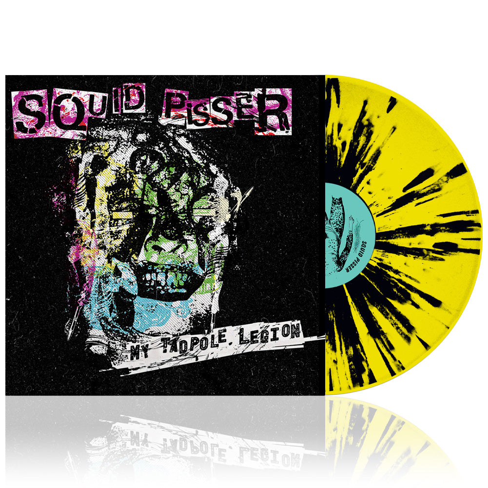 Squid Pisser (My Tadpole Legion) Tadpole Splatter On Piss Yellow Vinyl