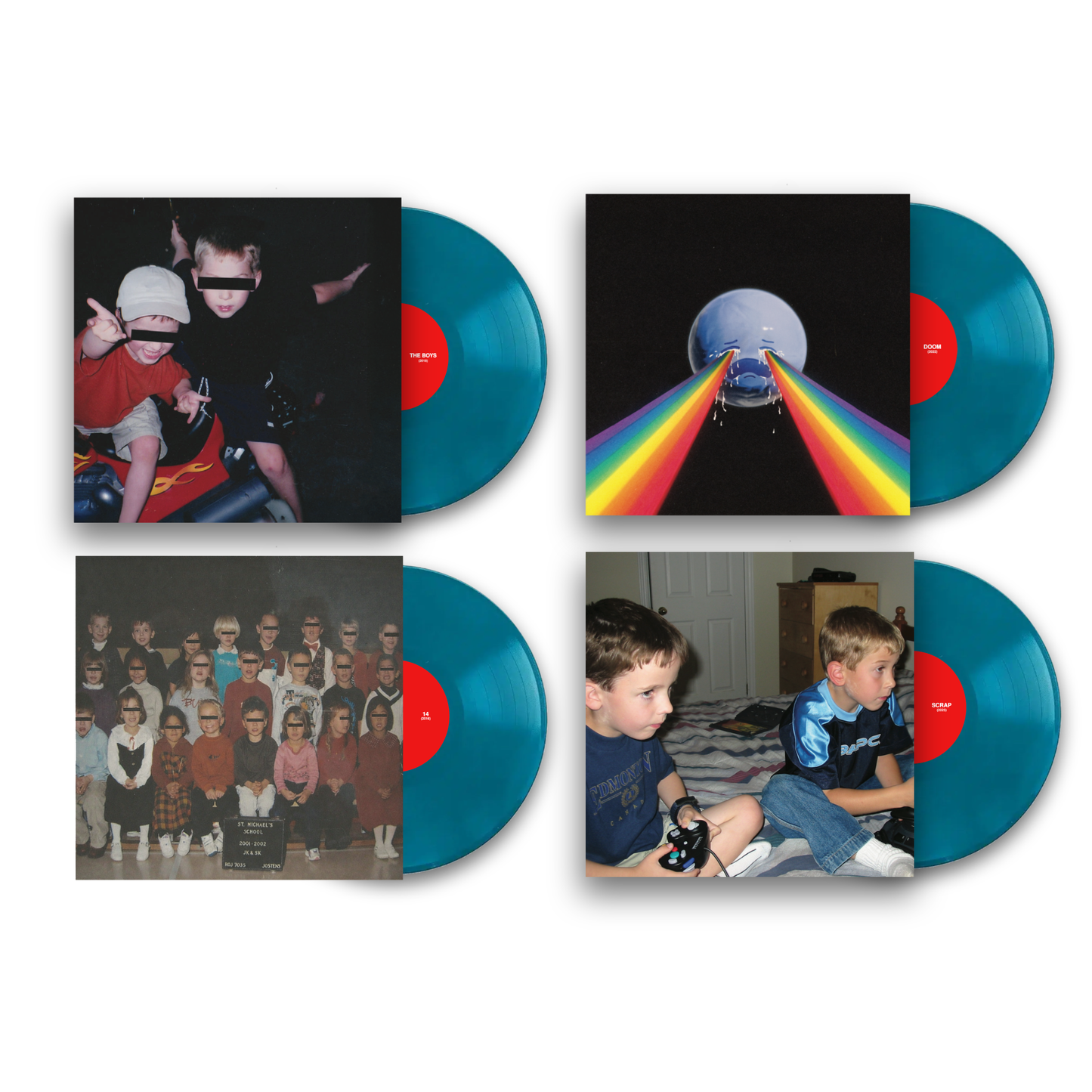 cleopatrick (THE EP's) 2xPetrol Blue Vinyl