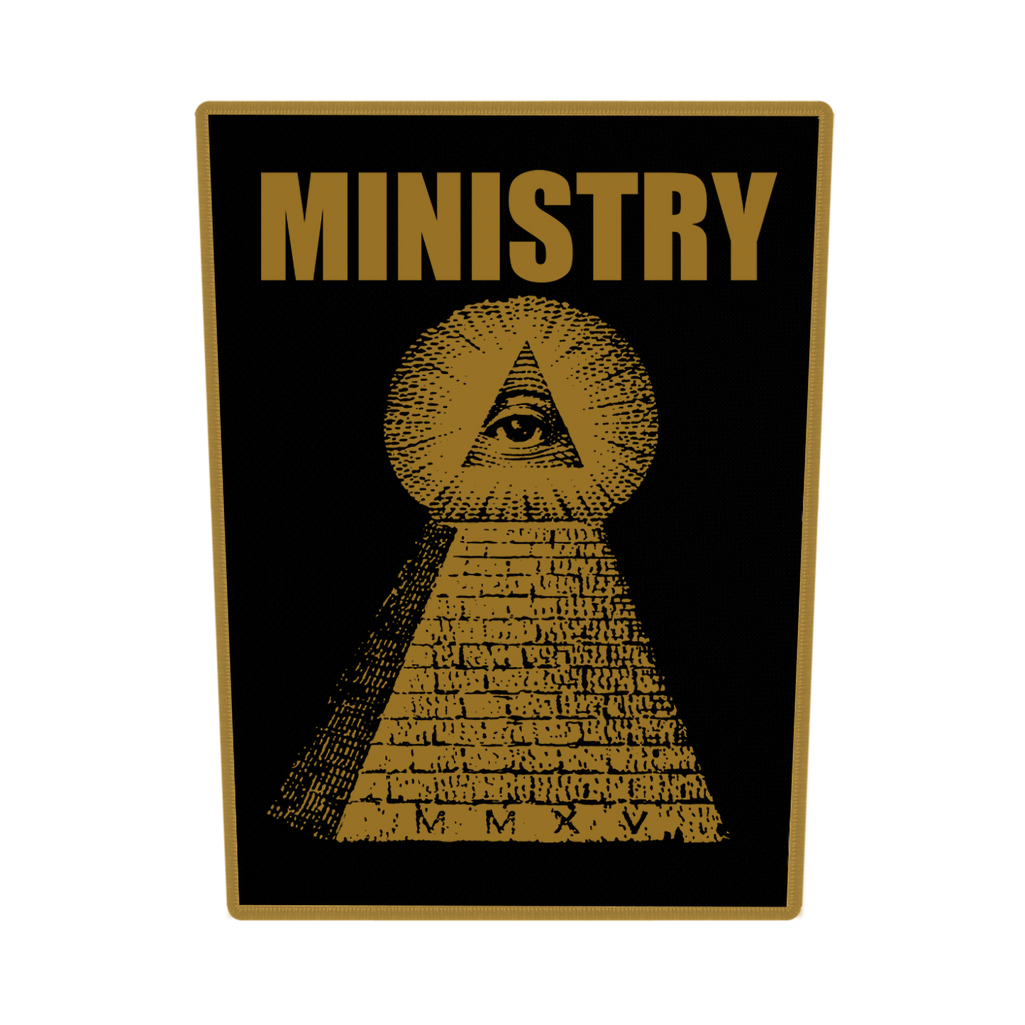 Ministry (Pyramid) Backpatch