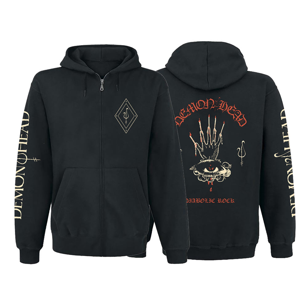 Demon Head (Diabolic Rock) Zip-Hood