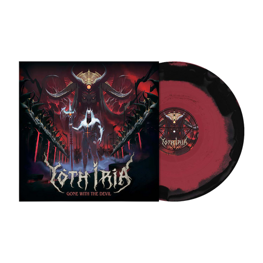Yoth Iria (Gone with the Devil) Oxblood/Black Merge Vinyl