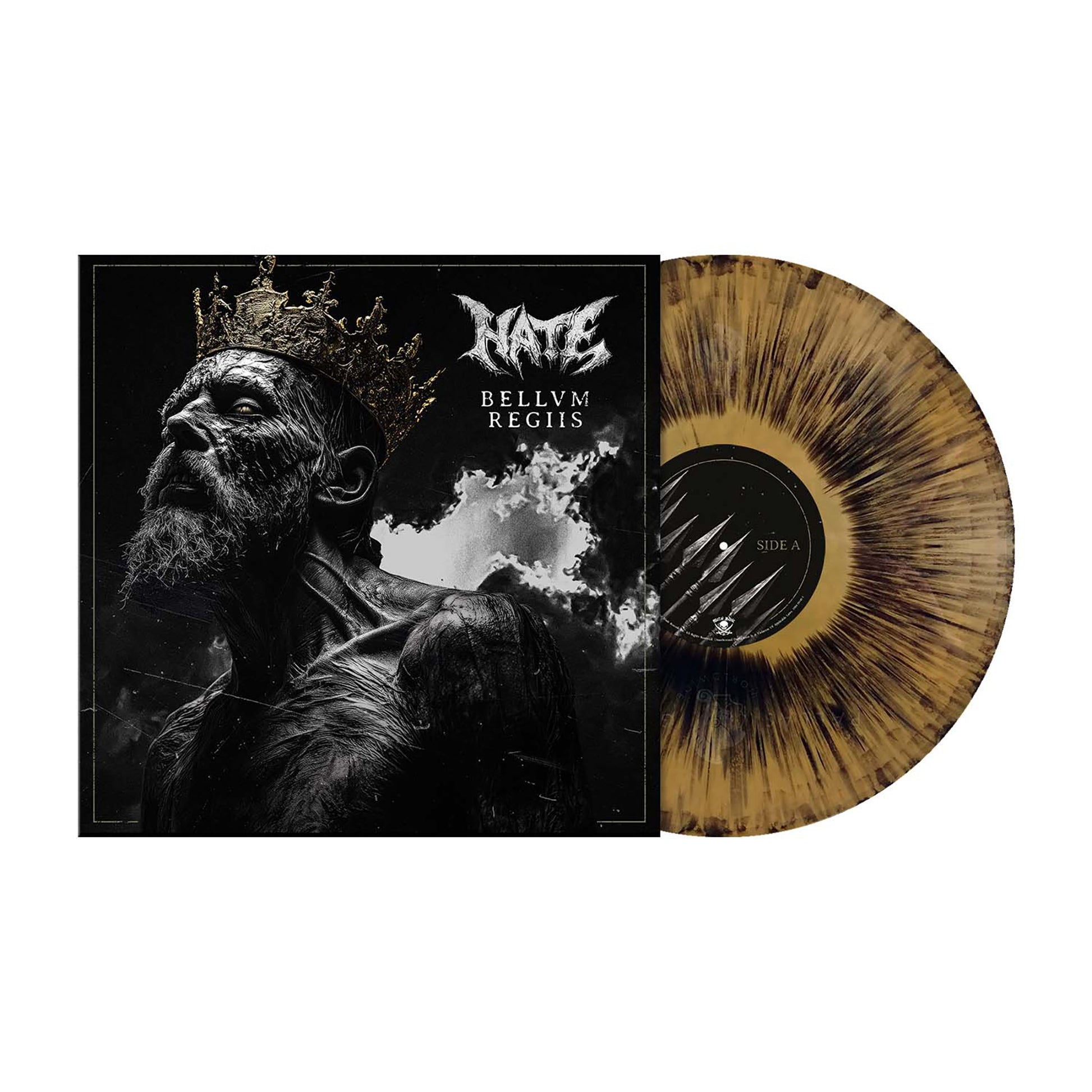 Hate (Bellum Regiis) Gold/Black Dust Splatter Vinyl