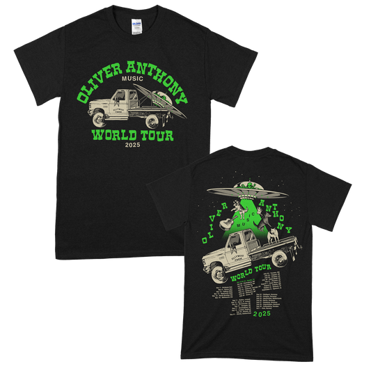Oliver Anthony Music (Ufo World Tour 2025) T-Shirt
