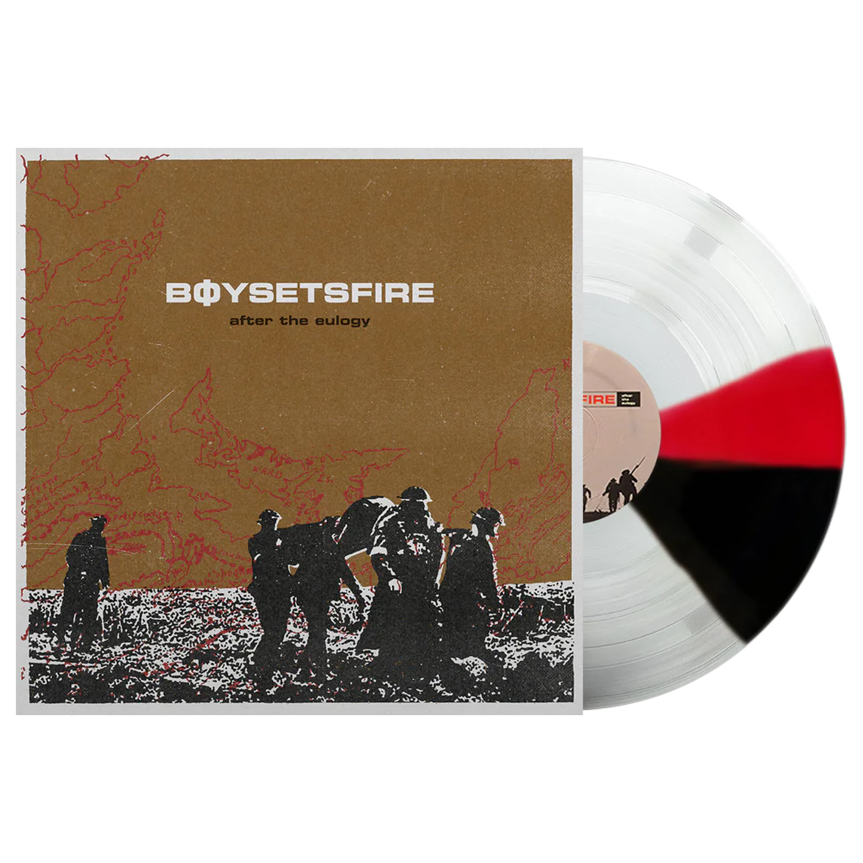 Boysetsfire (After The Eulogy) Clear Butterfly Vinyl