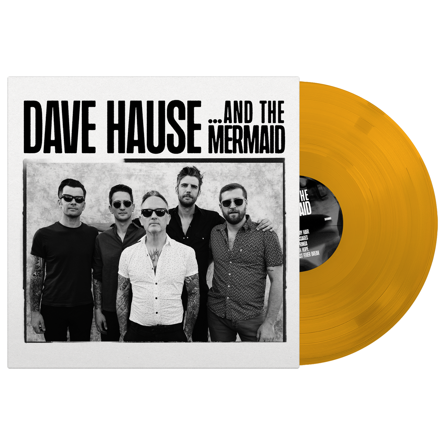 Dave Hause (… And The Mermaid) Transparent Orange Vinyl