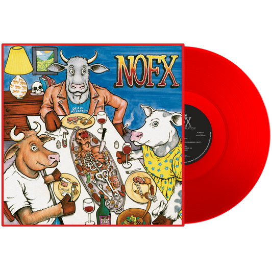 NOFX (Liberal Animation) Trans Red Vinyl