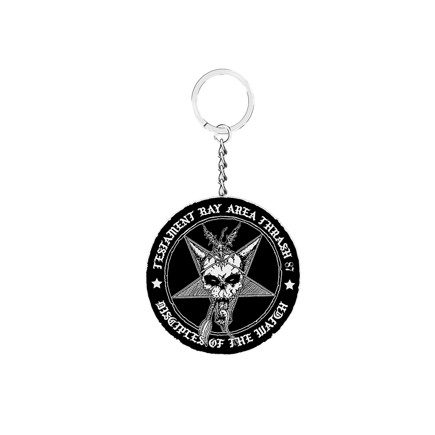 Testament (Pentagram) Keychain