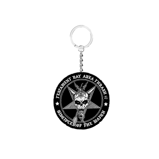 Testament (Pentagram) Keychain