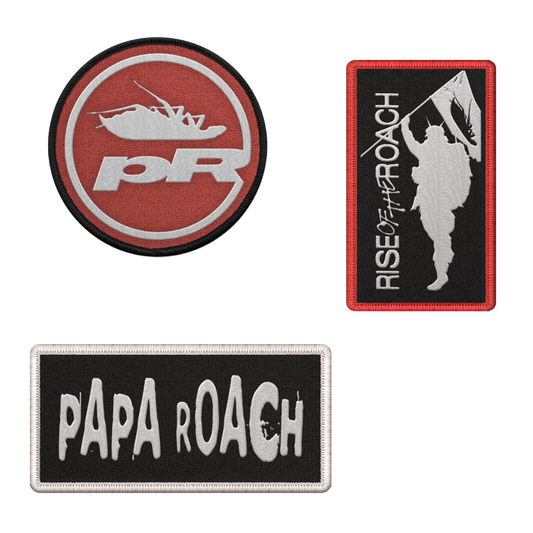 Papa Roach (Rise of The Roach) Patch Set