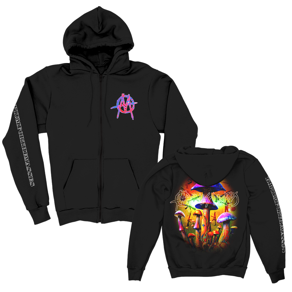 Ministry (Hopium Mushroom) Zip-Hood