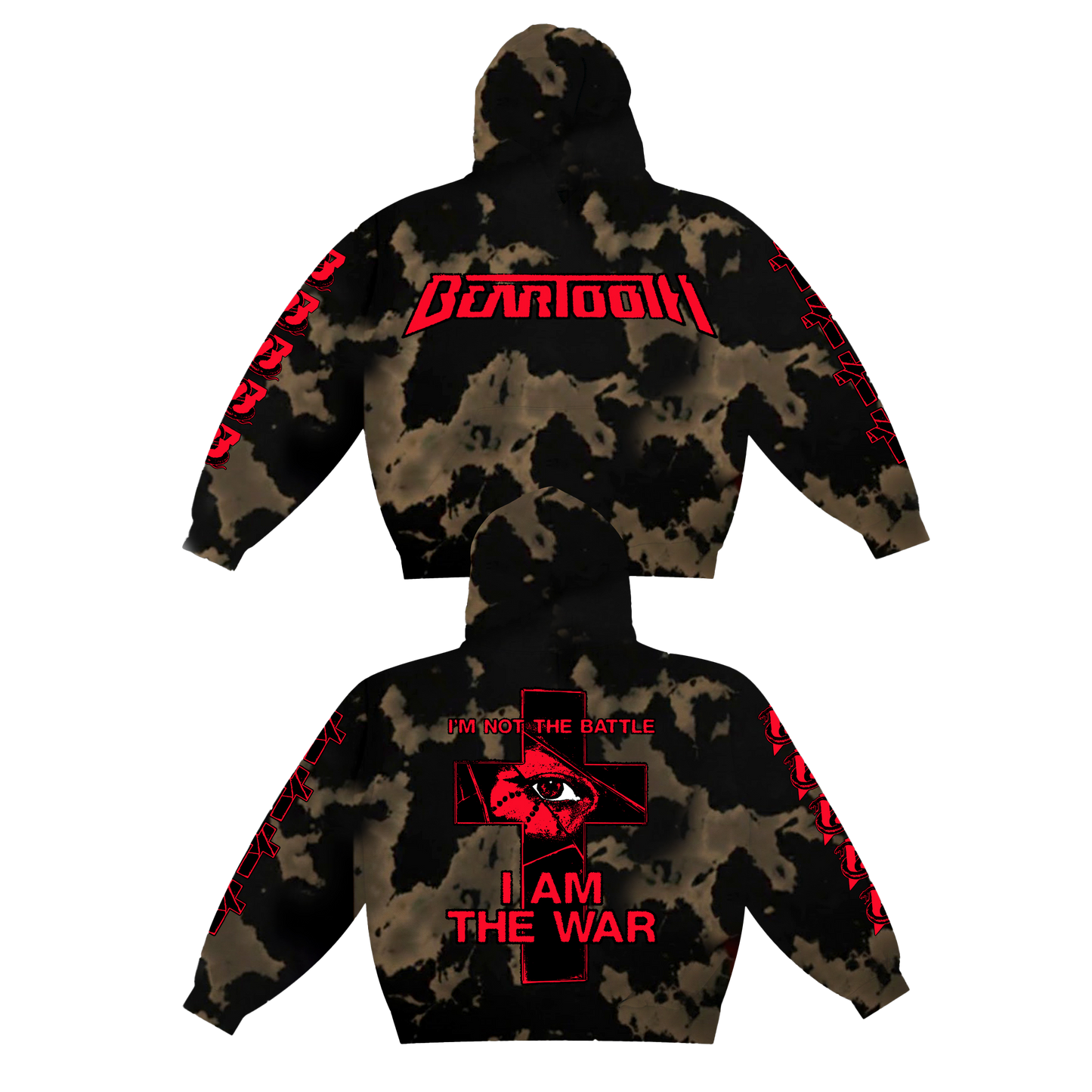 Beartooth (I Am The War Dye) Hoodie