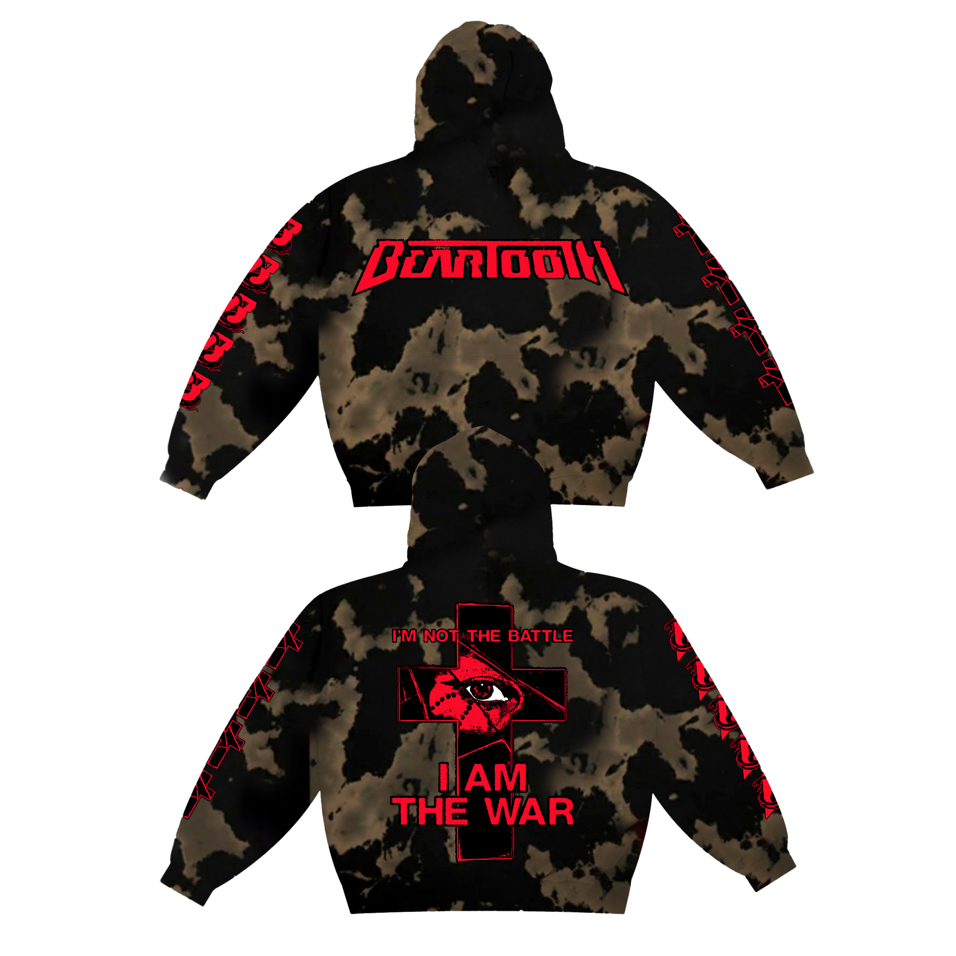 Beartooth (I Am The War Dye) Hoodie