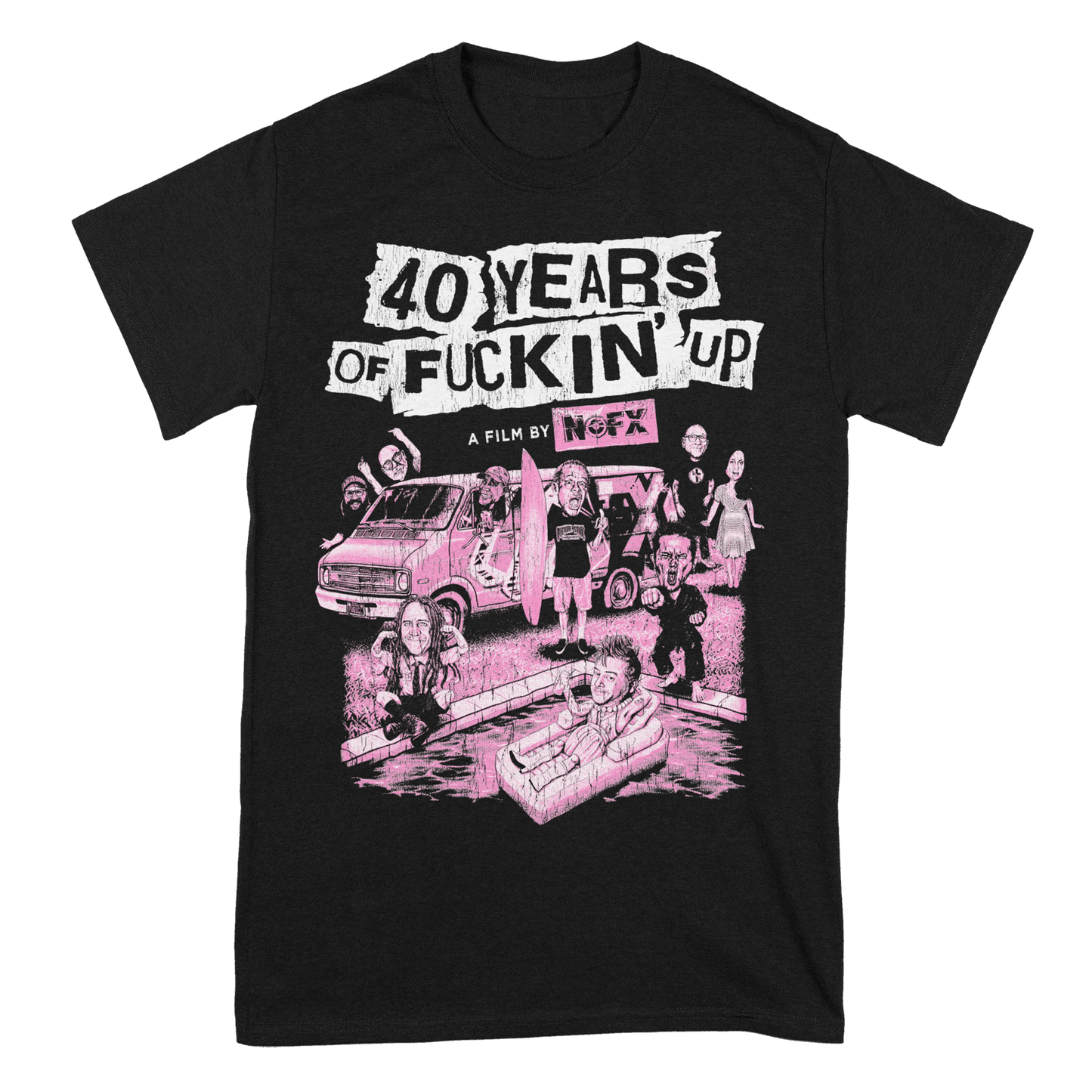NOFX (40 Years of Fuckin' Up) T-Shirt