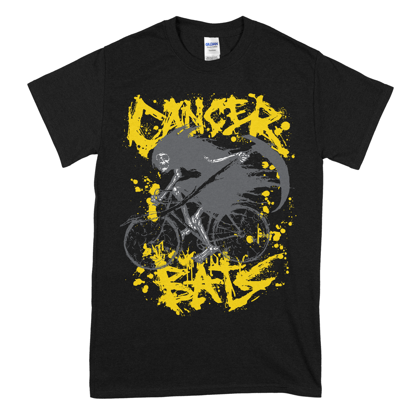Cancer Bats (Black Metal Bicycle) T-Shirt