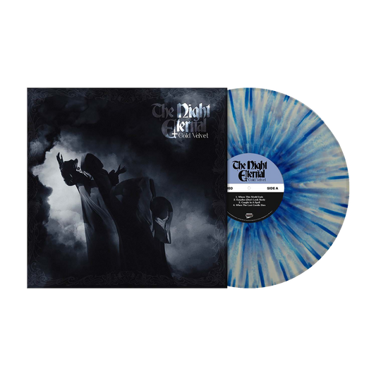 The Night Eternal (Cold Velvet) Light Grey Blue Splatter Vinyl