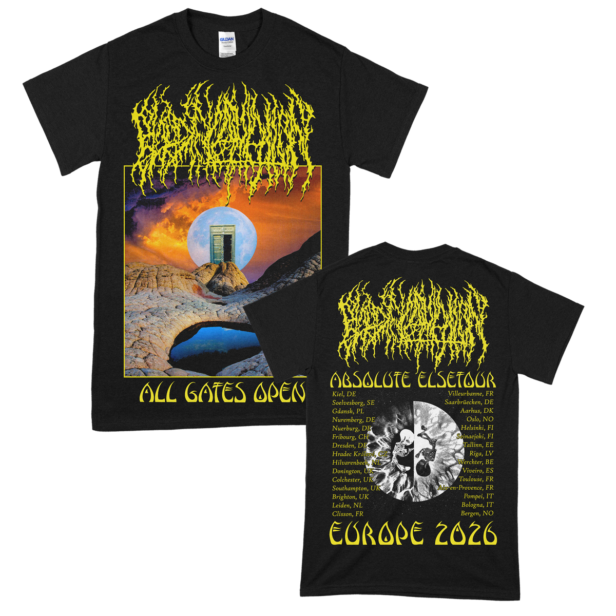 Blood Incantation (All Gates Open EU 2026) T-Shirt