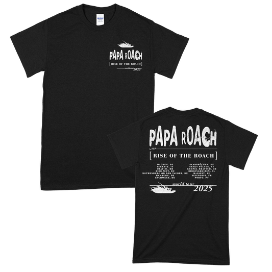 Papa Roach (Rise Of The Roach Tour Aug 2025) T-Shirt
