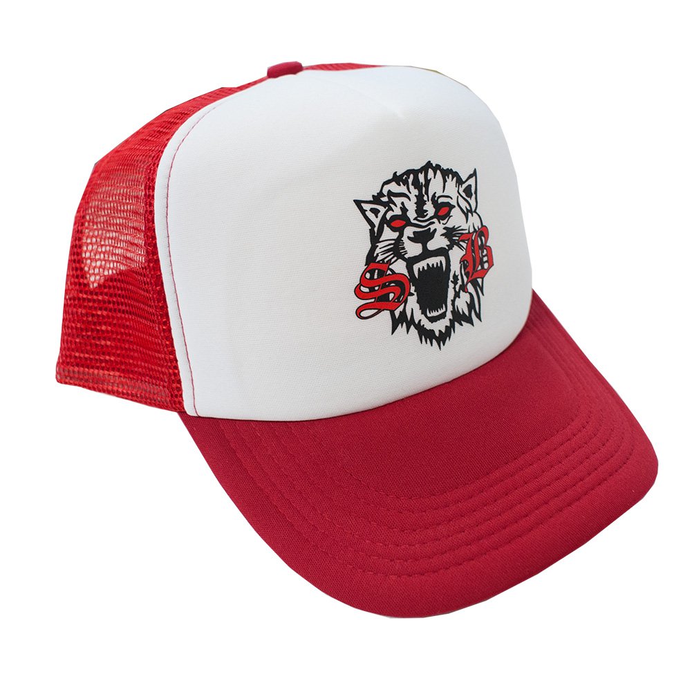 Smoke Blow (Löwe Kiel Red) Trucker Cap