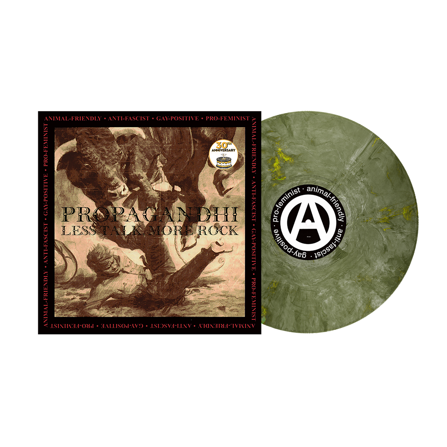 Propagandhi (Less Talk, More Rock) Green Shimmer Vinyl