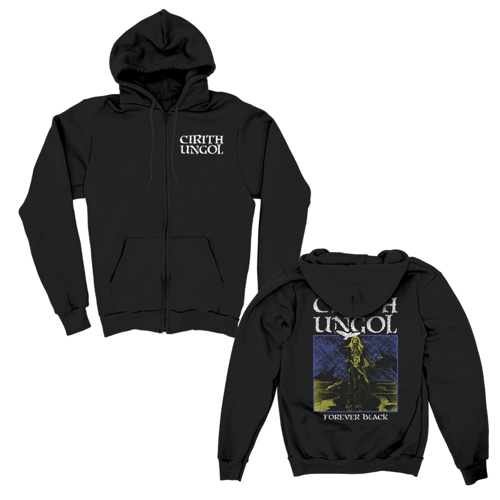 Cirith Ungol (Forever Black Cover) Zip-Hood